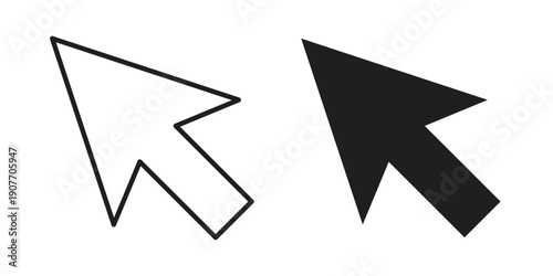 Mouse icon suitable vector symbol for graphic design, logo, web site, social media