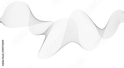 Seamless pattern with waves Abstract white paper wave background. Abstract wave element for design. Digital frequency track equalizer.