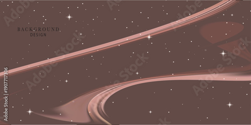  Abstract brownie  background with sparkle element