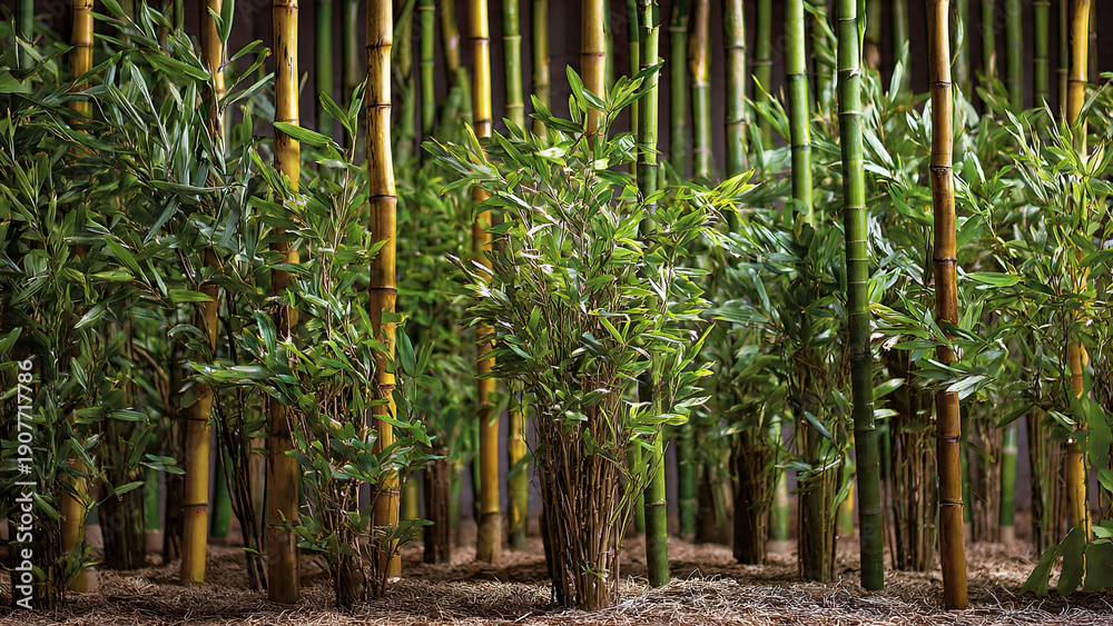 Obraz premium bamboo forest background