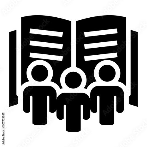 Community Literacy Project solid icon