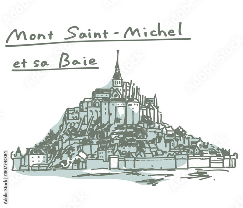 モン・サン＝ミシェル フランス ノルマンディー