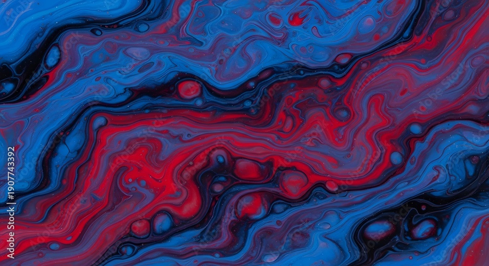 Obraz premium Vibrant Abstract Liquid Art Background Design.