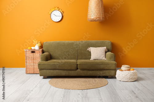Interior of living room wit...