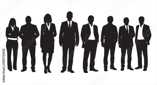 CAD People Vector Collection – Editable Thin Line Human Figures for Architectural Plans and Workspace Design