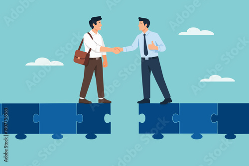 Business People Handshake Deal
