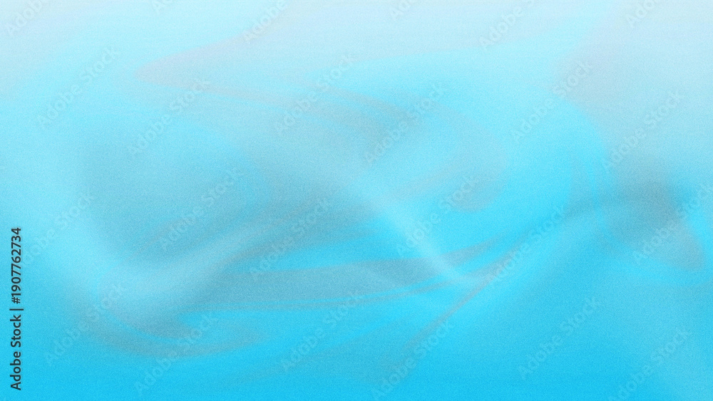 Obraz premium Grainy gradient background texture abstract blue white soft blur design overlay