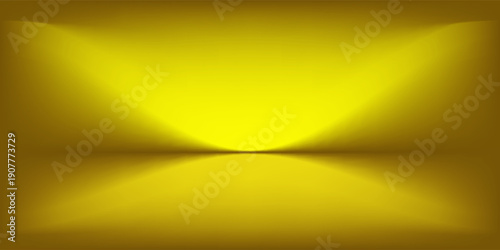 yellow background abstract with Gradient in empty room studio, Yellow empty room studio gradient used for background, yellow background studio BEST