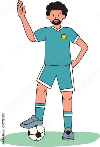 Soccer Illustration Set