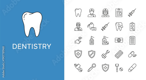 Operations management icons workflow logistics strategy and business processes