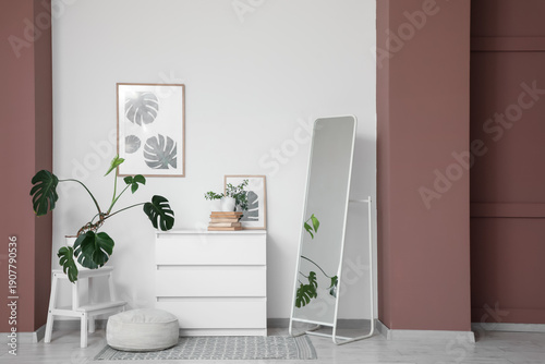 Interior of living room wit...