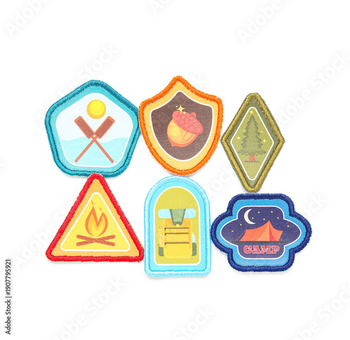 Different scout patches on ...