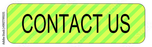 Contact us Button on white backround - illustration