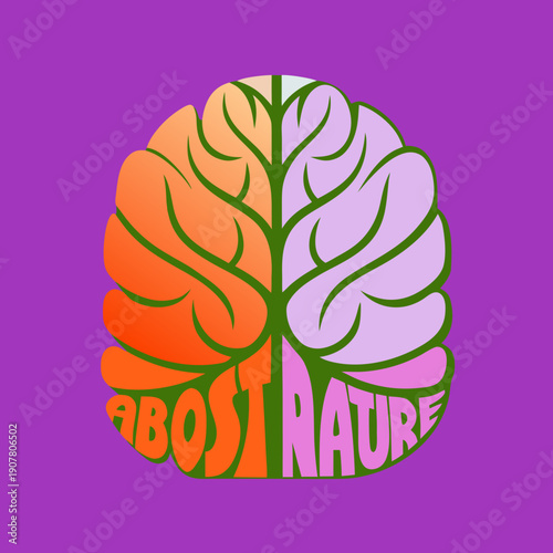 A colorful brain with a tree and the words boost nature
