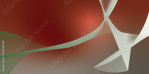 Red and brown abstract shape grainy gradient background with black backdrop and noisy texture wide banner poster header design