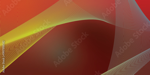 Red and brown abstract shape grainy gradient background with black backdrop and noisy texture wide banner poster header design