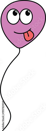 April fool object flat Illustration