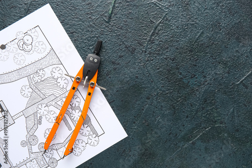 Zoning plan with pair of co...