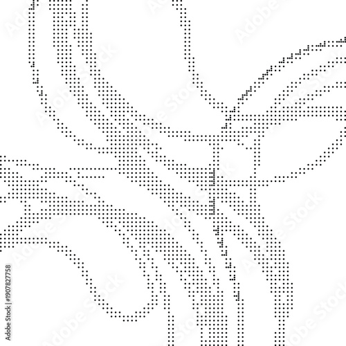 Retro Aesthetic Pixelated Bitmap Dithered Texture Halftone Y2K Grunge Lo-Fi Digital Cybercore Noise Asset