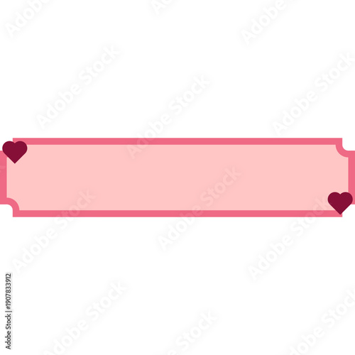 Free Download Valentine Day Text Box Decoration  - GFXLoad