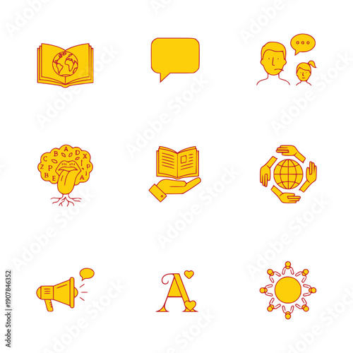 Make a Professional International Mother Language Day Vector