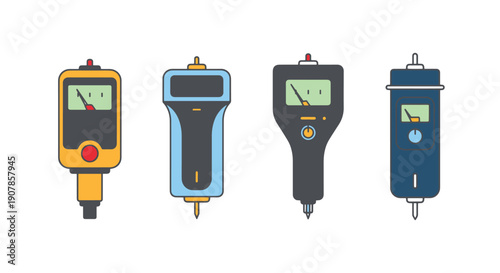Battery Tester Line colorful modern style