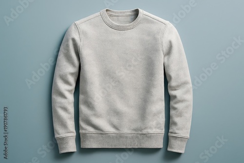 Unbranded gray sweatshirt mockup