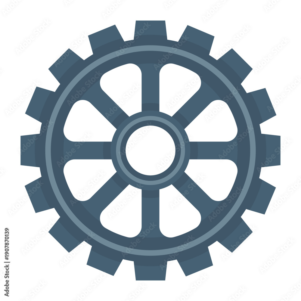Obraz premium Gear Wheels Illustration