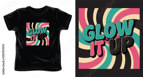 Inspirational typographic slogan lead with purpose live with passion