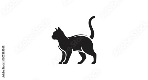 black cat silhouette
