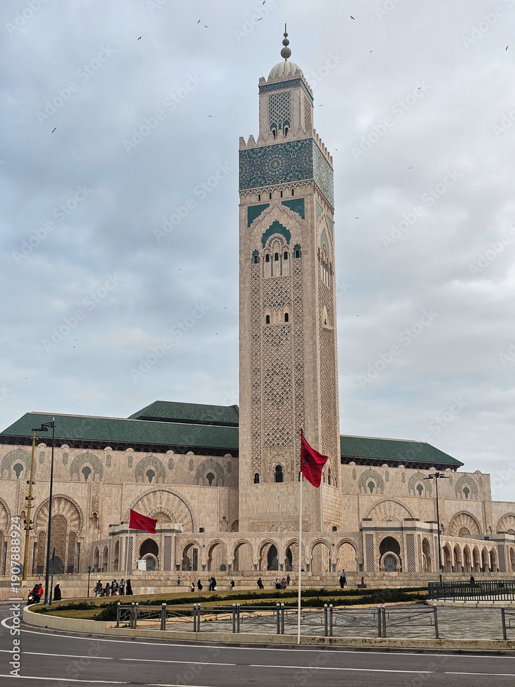 Fototapeta premium hassan ii mosque casablanca
