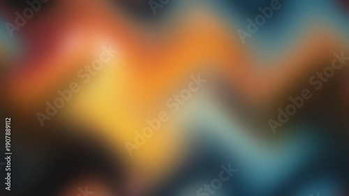 Abstract Blurry Gradient Background With Zigzag Pattern image photo