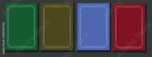 Elegant vintage invitation frame with blank space, decorative border, Minimal layout, perfect for wedding invitations, event cards, certificates, posters, menus and luxury branding. 