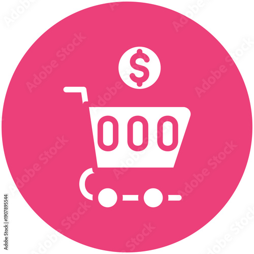 Cart Price Icon