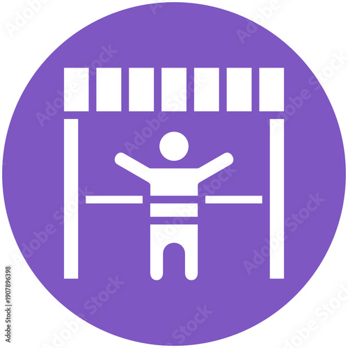 Crossed Finish Line Icon