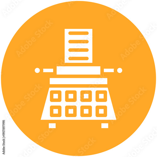 Typewriter Icon