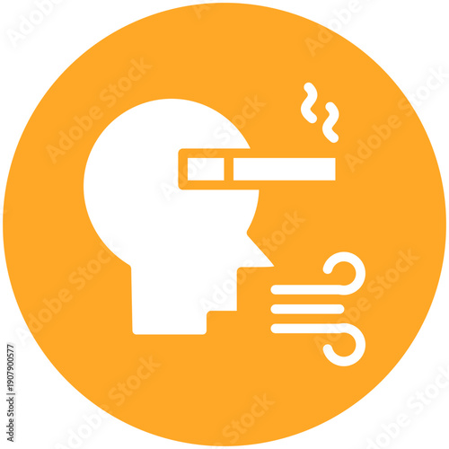 Smoke Inhalation Icon
