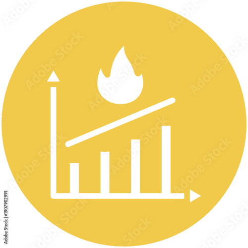 Burnup Chart Icon