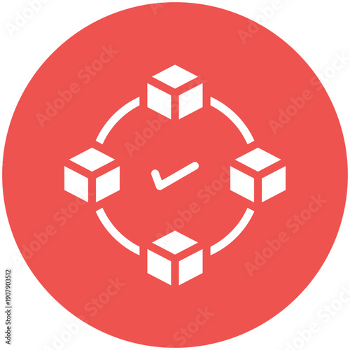 Blockchain Compliance Icon