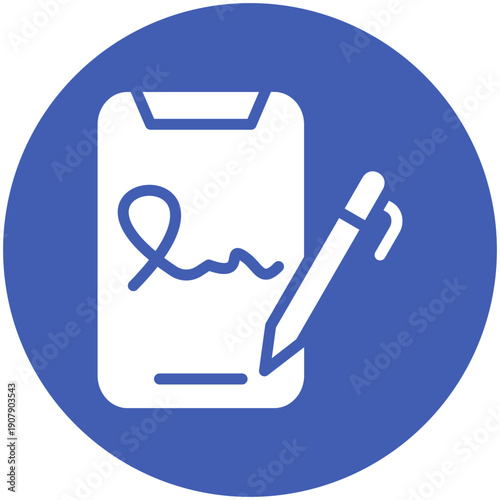 Digital Signature Icon
