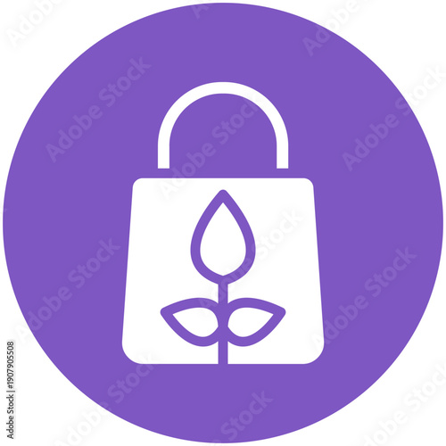 Compost Plastic Packaging Icon