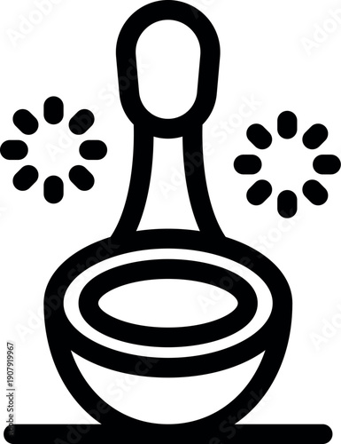 Notary public is pressing a stamp, making a document official and giving it legal validity