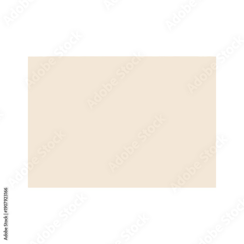 A simple, plain, light beige rectangular background with no discernible features or textures, suitable for design elements.