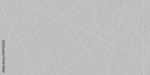 Chaotic black and white composition with angular diagonal elements. Contemporary asymmetric texture featuring irregular straight segments in minimalist monochrome style. Vector illustration bg.