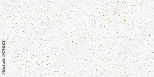 Tableau sur toile White quartz rock wall texture noise overlay terrazzo flooring texture polished gravel stone background