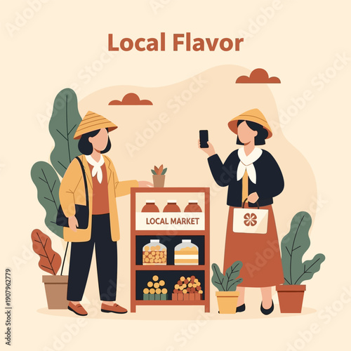 Explore the authentic taste of local markets and the vibrant culture of community shopping, supporting small businesses and artisanal products