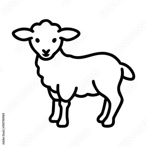Easter Lamb Icon — Paschal Lamb, Christian Symbol and Spring Renewal