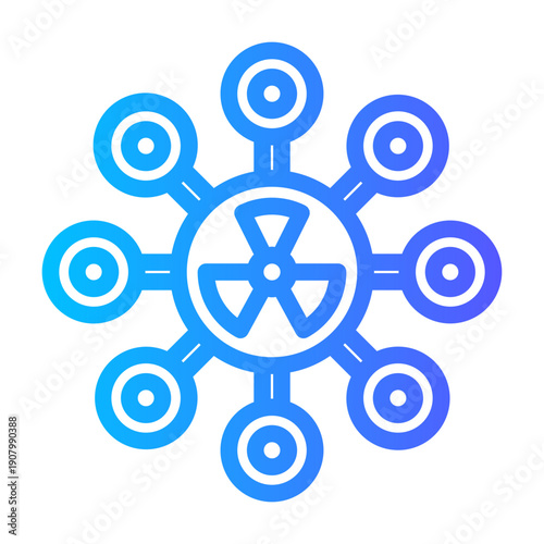 nuclear gradient icon