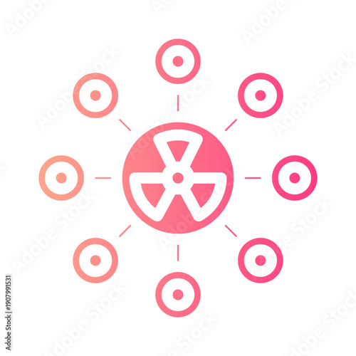 nuclear gradient icon