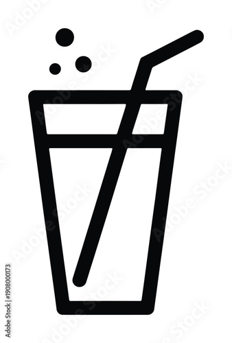 Vector graphic of a black thumbs up icon on a white background